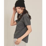 フリンジロゴ刺繍Tシャツ【miette ミエット】 | titivate | 詳細画像14 