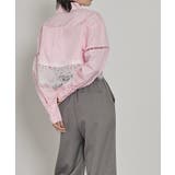 ヘムレースクロップドシャツ【miette ミエット】 | titivate | 詳細画像5 