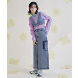 ビジューフリンジデニムビスチェ【miette ミエット】 | titivate | 詳細画像3 