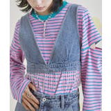 ビジューフリンジデニムビスチェ【miette ミエット】 | titivate | 詳細画像4 