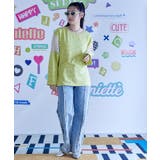 フラワーレース切替ボーダーロンT【miette ミエット】 | titivate | 詳細画像9 