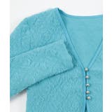 シルバーボタンジャガードカーディガン【miette ミエット】 | titivate | 詳細画像14 