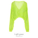 パールボタンメッシュ編みカーディガン【miette ミエット】 | titivate | 詳細画像4