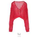 パールボタンメッシュ編みカーディガン【miette ミエット】 | titivate | 詳細画像5