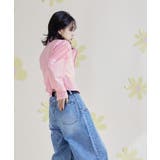 メッシュ切替クロップドシャツ【miette ミエット】 | titivate | 詳細画像9 