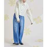 メッシュ切替クロップドシャツ【miette ミエット】 | titivate | 詳細画像13 