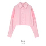 メッシュ切替クロップドシャツ【miette ミエット】 | titivate | 詳細画像4 