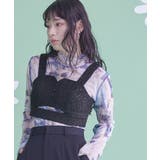 フロントカットスパンコールツイードビスチェ【miette ミエット】 | titivate | 詳細画像13 