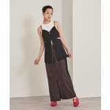 フロントジップサイドカットビスチェ【miette ミエット】 | titivate | 詳細画像14