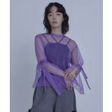 スリットスリーブシアートップス【miette ミエット】 | titivate | 詳細画像14 