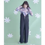 ピンストライプキャミソールオールインワン【miette ミエット】 | titivate | 詳細画像4 