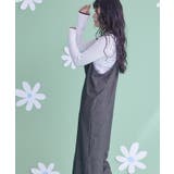 ピンストライプキャミソールオールインワン【miette ミエット】 | titivate | 詳細画像6 