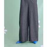 ピンストライプキャミソールオールインワン【miette ミエット】 | titivate | 詳細画像7 