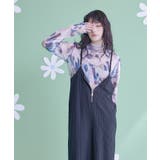 ピンストライプキャミソールオールインワン【miette ミエット】 | titivate | 詳細画像13 