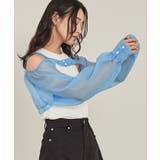 オフショルダーシアーアームボレロ【miette ミエット】 | titivate | 詳細画像16 