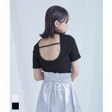バックオープンリブトップス【miette ミエット】 | titivate | 詳細画像1 