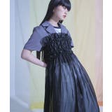 シャイニーシアーキャミソールワンピース【miette ミエット】 | titivate | 詳細画像12