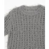 メッシュ編みシャギー半袖トップス【miette ミエット】 | titivate | 詳細画像11