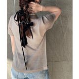 フロントリボンラメシアートップス【miette ミエット】 | titivate | 詳細画像10
