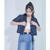 フリンジシアー開襟シャツ【miette ミエット】 | titivate | 詳細画像9