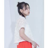 フリンジシアー開襟シャツ【miette ミエット】 | titivate | 詳細画像11