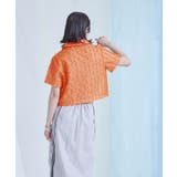 フリンジシアー開襟シャツ【miette ミエット】 | titivate | 詳細画像12