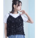 フェザースパンコールキャミソール【miette ミエット】 | titivate | 詳細画像13 