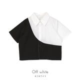 カーブラインバイカラー半袖シャツ【miette ミエット】 | titivate | 詳細画像4