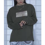 箔プリントオーバーサイズロンT【miette ミエット】 | titivate | 詳細画像4 