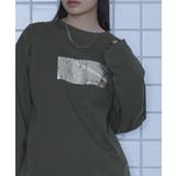 箔プリントオーバーサイズロンT【miette ミエット】 | titivate | 詳細画像8 