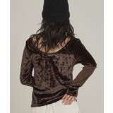 前後2wayUネックベロアトップス【miette ミエット】 | titivate | 詳細画像21 