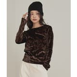 前後2wayUネックベロアトップス【miette ミエット】 | titivate | 詳細画像10 