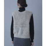 深Vネックシャギーラメニットベスト【miette ミエット】 | titivate | 詳細画像15