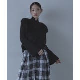 深Vネックシャギーラメニットベスト【miette ミエット】 | titivate | 詳細画像23