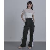 サイドボタンワイドパンツ【miette ミエット】 | titivate | 詳細画像6 