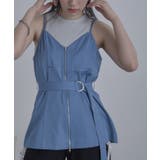 ベルト付きフロントジップビスチェ【miette ミエット】 | titivate | 詳細画像10 