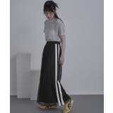 サイドラインメッシュスカート【miette ミエット】 | titivate | 詳細画像11