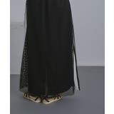 サイドラインメッシュスカート【miette ミエット】 | titivate | 詳細画像12