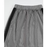 サイドラインメッシュスカート【miette ミエット】 | titivate | 詳細画像14