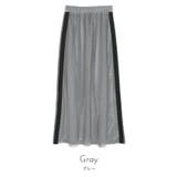 サイドラインメッシュスカート【miette ミエット】 | titivate | 詳細画像3