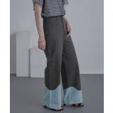 ウェーブ切替ワイドパンツ【miette ミエット】 | titivate | 詳細画像10 