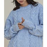 オーバーサイズケーブル編みニット【miette ミエット】 | titivate | 詳細画像6 