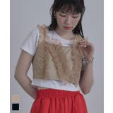 シアーフリルビスチェ【miette ミエット】 | titivate | 詳細画像1 