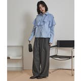 フリンジラッフルシャツ【miette ミエット】 | titivate | 詳細画像28