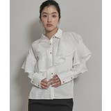 フリンジラッフルシャツ【miette ミエット】 | titivate | 詳細画像34