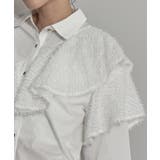 フリンジラッフルシャツ【miette ミエット】 | titivate | 詳細画像35