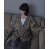 フラワージャガードニットカーディガン【miette ミエット】 | titivate | 詳細画像10