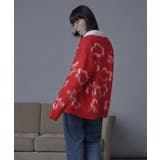フラワージャガードニットカーディガン【miette ミエット】 | titivate | 詳細画像13