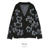 フラワージャガードニットカーディガン【miette ミエット】 | titivate | 詳細画像2