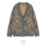 フラワージャガードニットカーディガン【miette ミエット】 | titivate | 詳細画像3